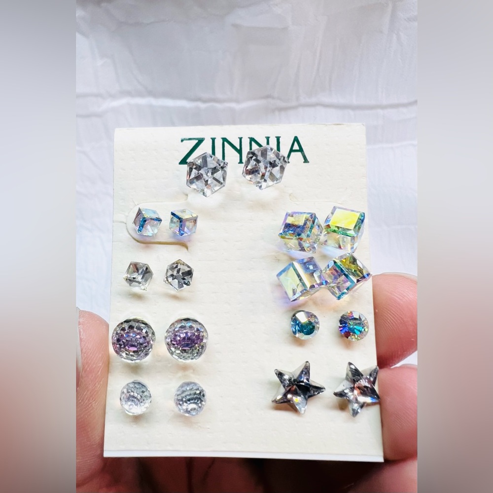 Earrings- 9 pair